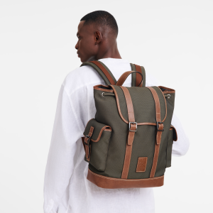 Boxford Backpack Brown – Recycled canvas