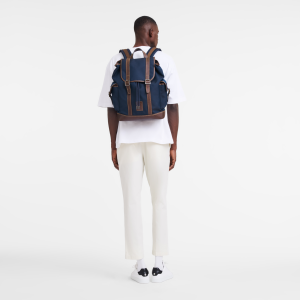 Boxford Backpack Blue – Recycled canvas