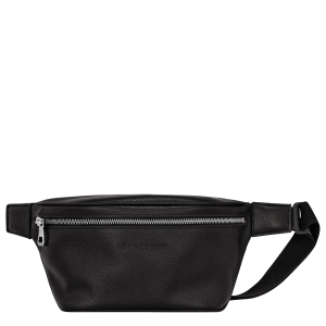 Le Foulonné M Belt bag Black – Leather
