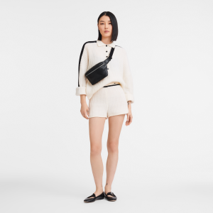 Le Foulonné M Belt bag Black – Leather