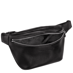 Le Foulonné M Belt bag Black – Leather
