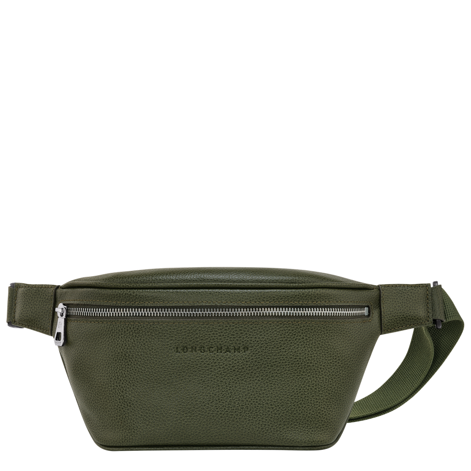 Le Foulonné M Belt bag Khaki - Leather