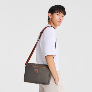 Boxford M Camera bag Brown – Recycled canvas
