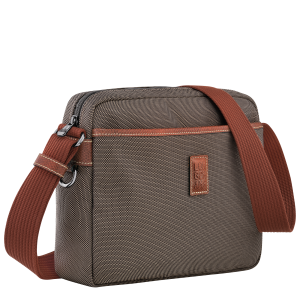 Boxford M Camera bag Brown – Recycled canvas
