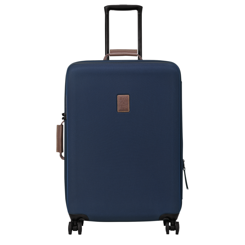 Boxford L Suitcase Blue - Recycled canvas