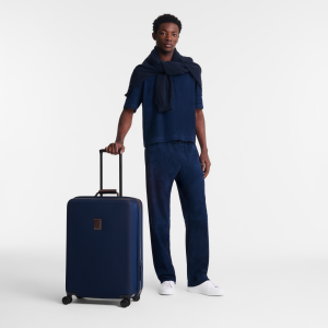 Boxford L Suitcase Blue – Recycled canvas