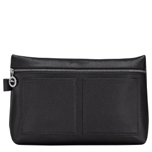 Le Foulonné Toiletry case Black – Leather