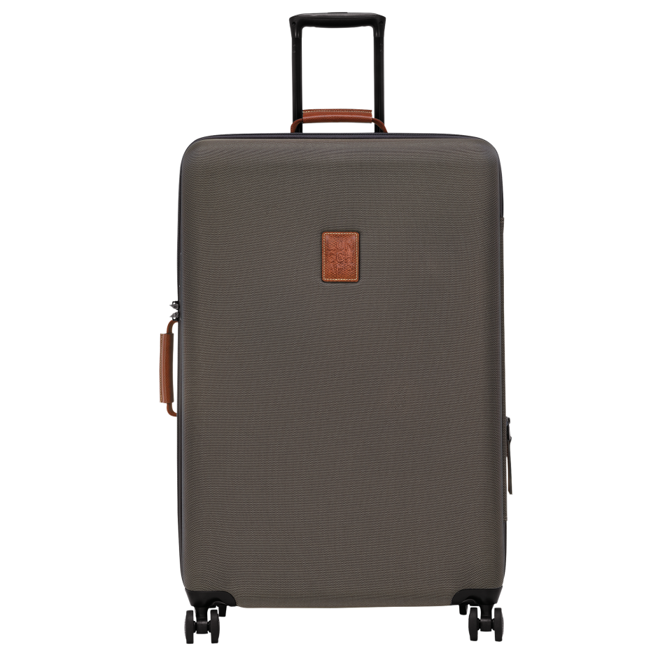 Boxford XL Suitcase Brown - Recycled canvas