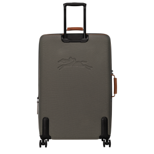 Boxford XL Suitcase Brown – Recycled canvas