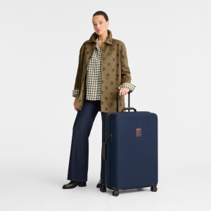 Boxford XL Suitcase Blue – Recycled canvas