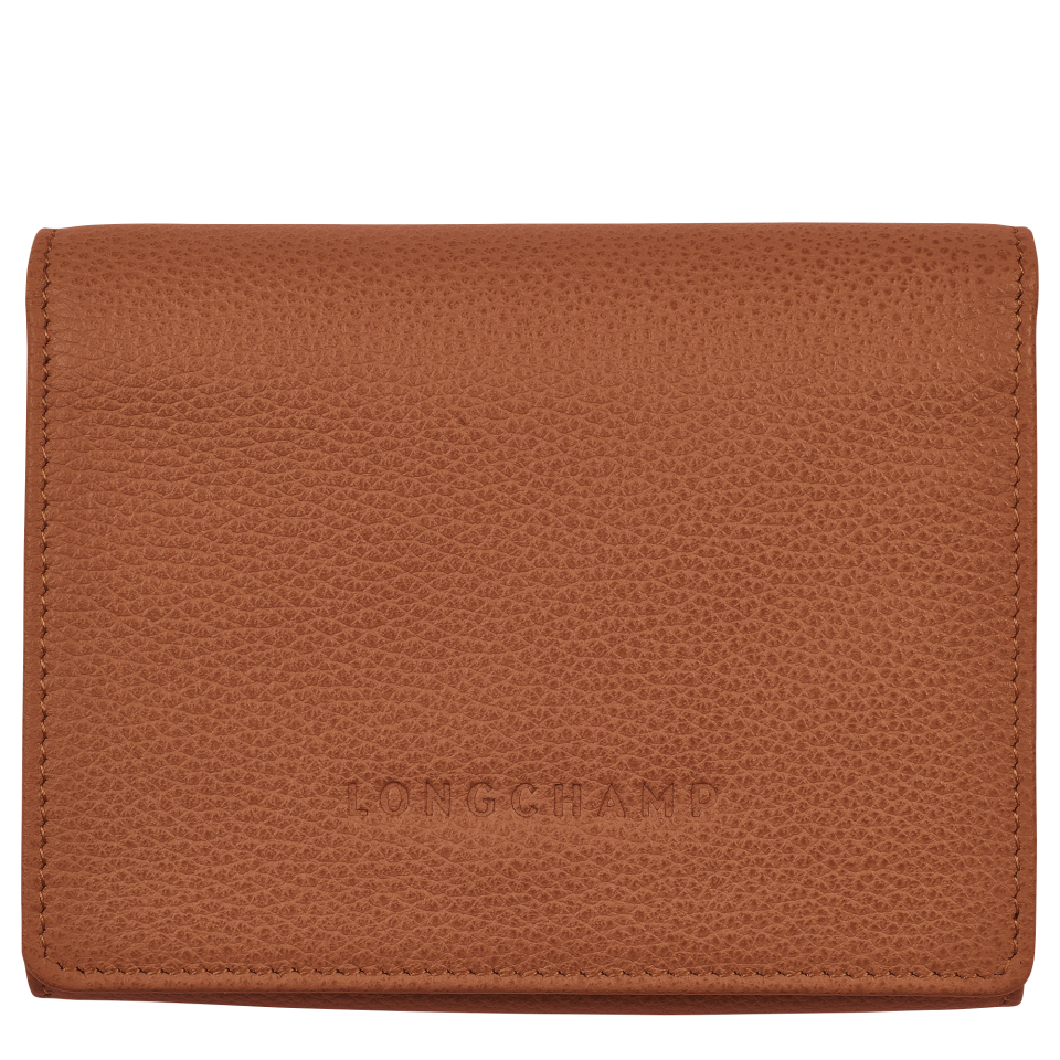 Le Foulonné Wallet Caramel - Leather