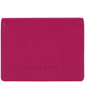Le Foulonné Wallet Beetroot – Leather