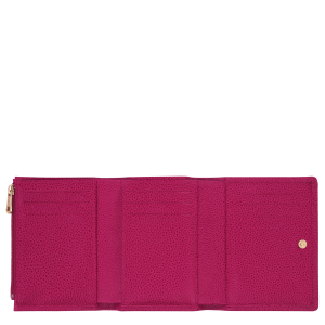 Le Foulonné Wallet Beetroot – Leather