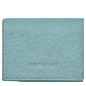 Le Foulonné Wallet Eucalyptus – Leather