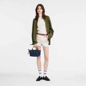 Le Pliage Energy Pouch Navy – Recycled canvas