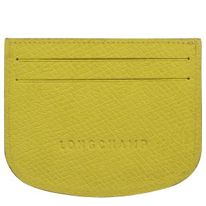 Épure Card holder Kiwi Green – Leather