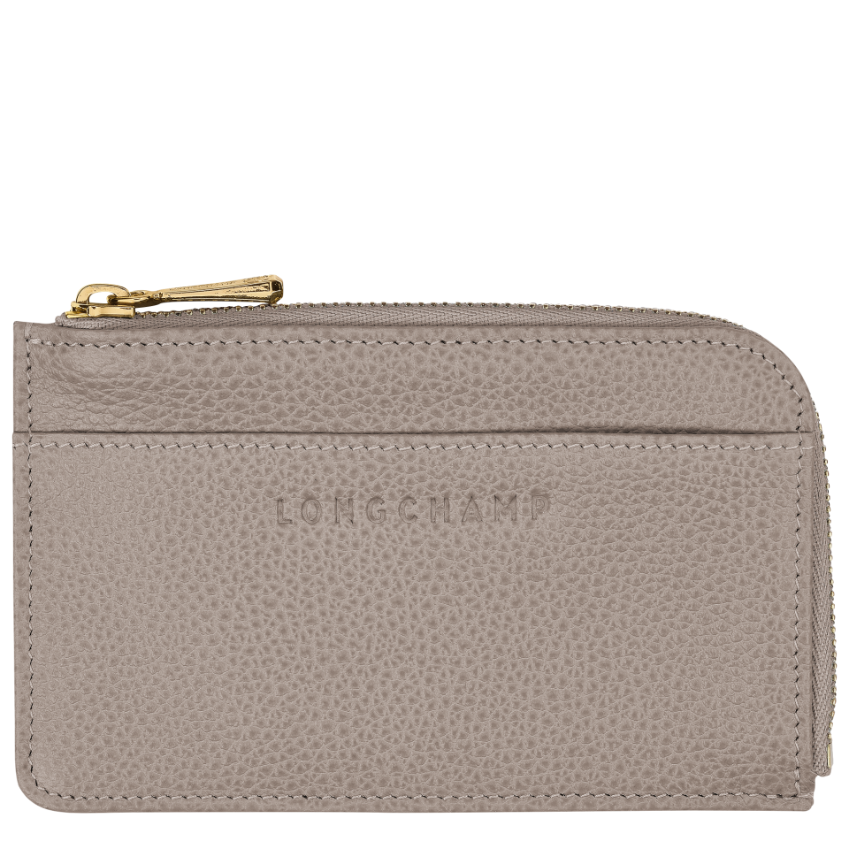 Le Foulonné Card holder Turtledove - Leather