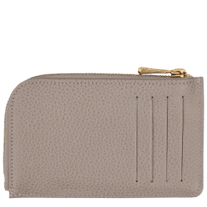 Le Foulonné Card holder Turtledove – Leather
