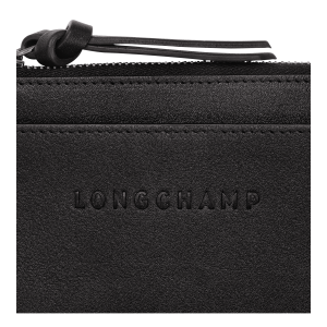 Longchamp 3D Card holder Black – Leather