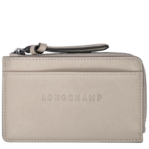 Longchamp 3D Card holder Clay – Leather