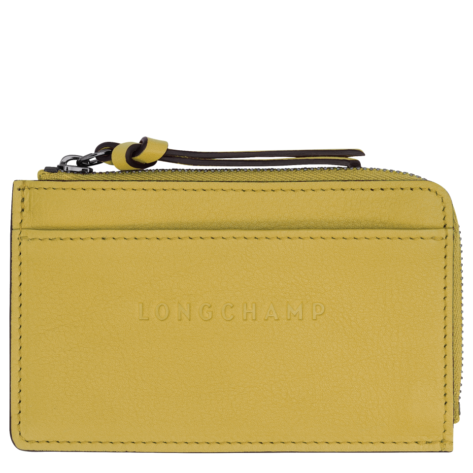 Longchamp 3D Card holder Ginger - Leather