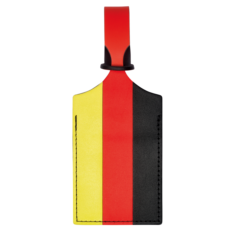 LGP Travel Luggage tag Black - Leather