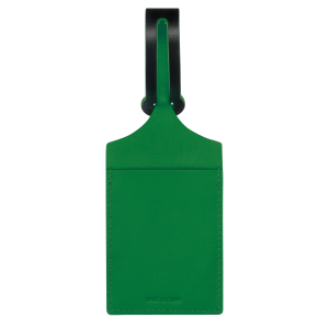 LGP Travel Luggage tag Black/Green – Leather