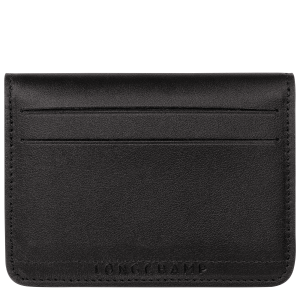 Le Pliage Xtra Card holder Black – Leather