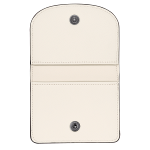 Le Pliage Xtra Card holder Ecru – Leather
