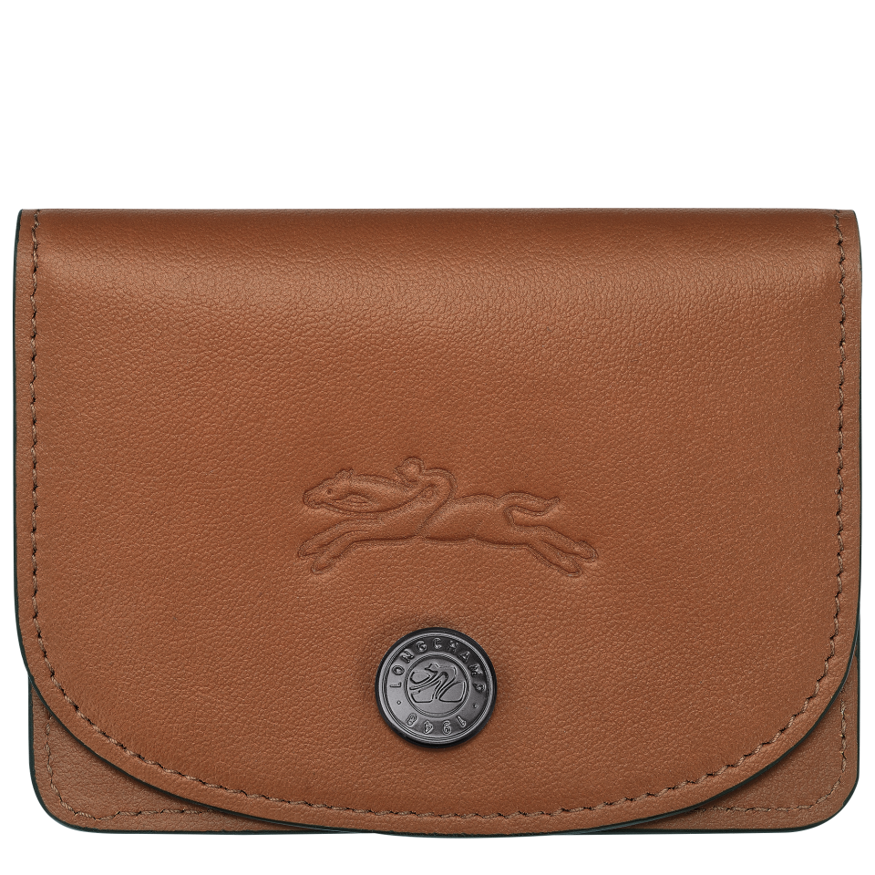 Le Pliage Xtra Card holder Cognac - Leather