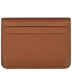 Le Pliage Xtra Card holder Cognac – Leather