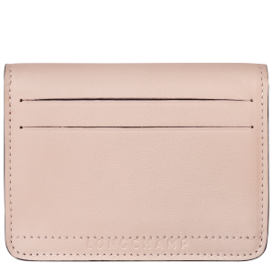 Le Pliage Xtra Card holder Nude – Leather