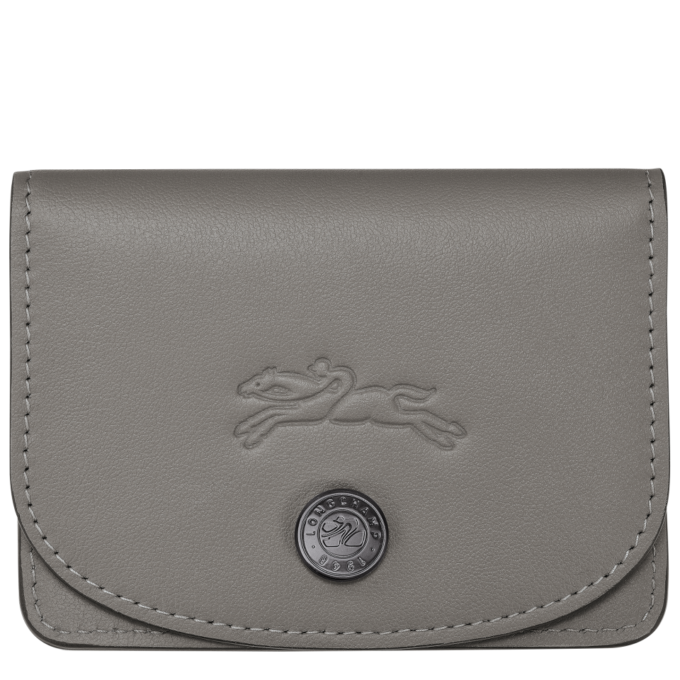 Le Pliage Xtra Card holder Turtledove - Leather