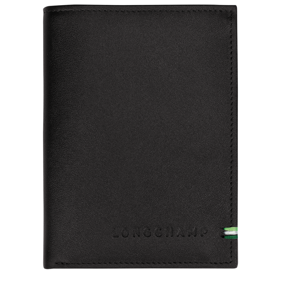 Longchamp sur Seine Wallet Black - Leather