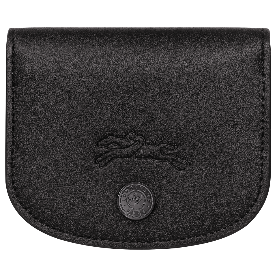 Le Pliage Xtra Card holder Black - Leather