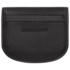 Le Pliage Xtra Card holder Black – Leather
