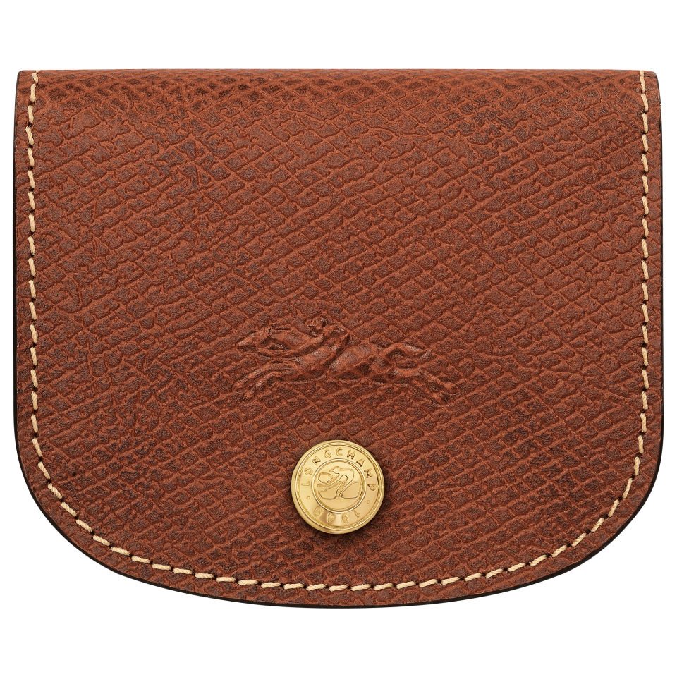 Épure Card holder Brown - Leather