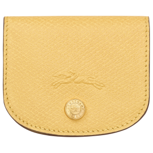 Épure Card holder Yellow Chick – Leather