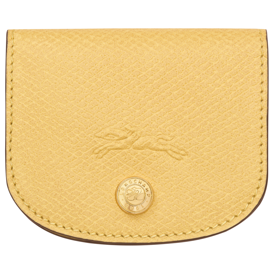 Épure Card holder Yellow Chick - Leather