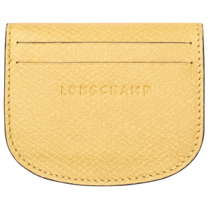 Épure Card holder Yellow Chick – Leather
