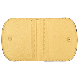 Épure Card holder Yellow Chick – Leather