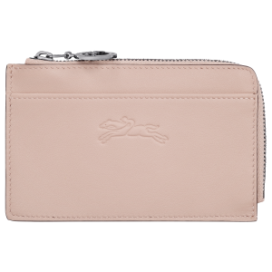 Le Pliage Xtra Card holder Nude – Leather