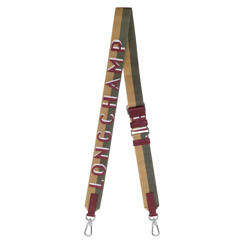 Longchamp Shadow Shoulder strap Pomegranate - Canvas