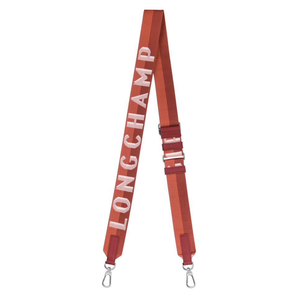 Longchamp Shadow Shoulder strap Pink Tea - Canvas