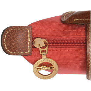 Le Pliage Original Pouch with handle Tomato – Recycled canvas