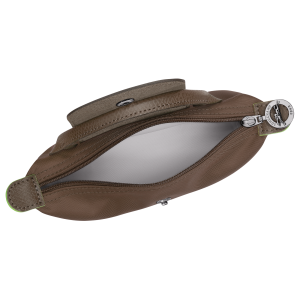 Le Pliage Green Pouch with handle Terra – Recycled canvas