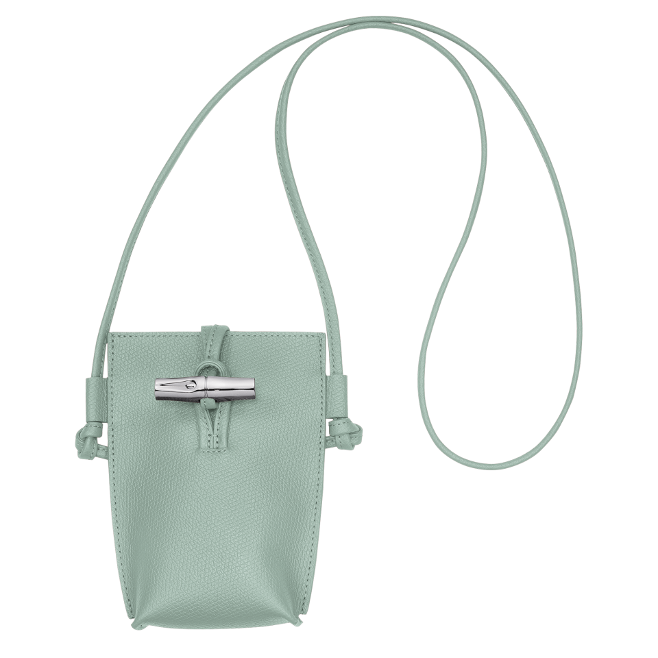 Le Roseau Phone case Celadon - Leather