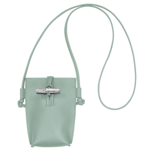 Le Roseau Phone case Celadon – Leather