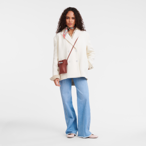 Le Roseau Phone case Chestnut – Leather