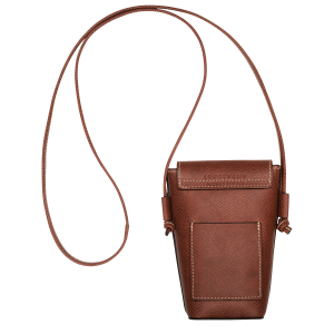 Épure Phone case with leather lace Brown – Leather